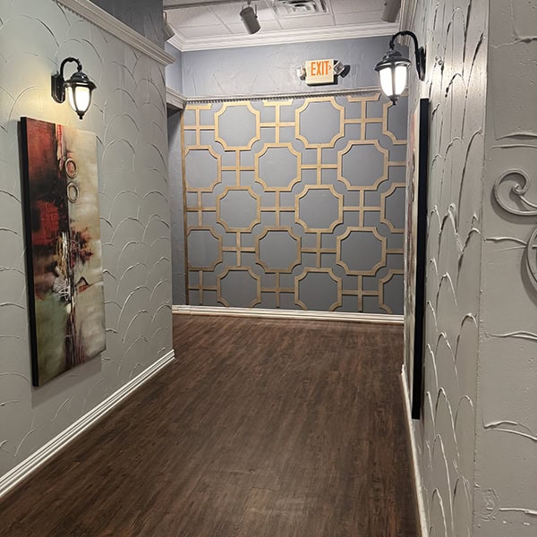 image of Parker Salon Suites hallway